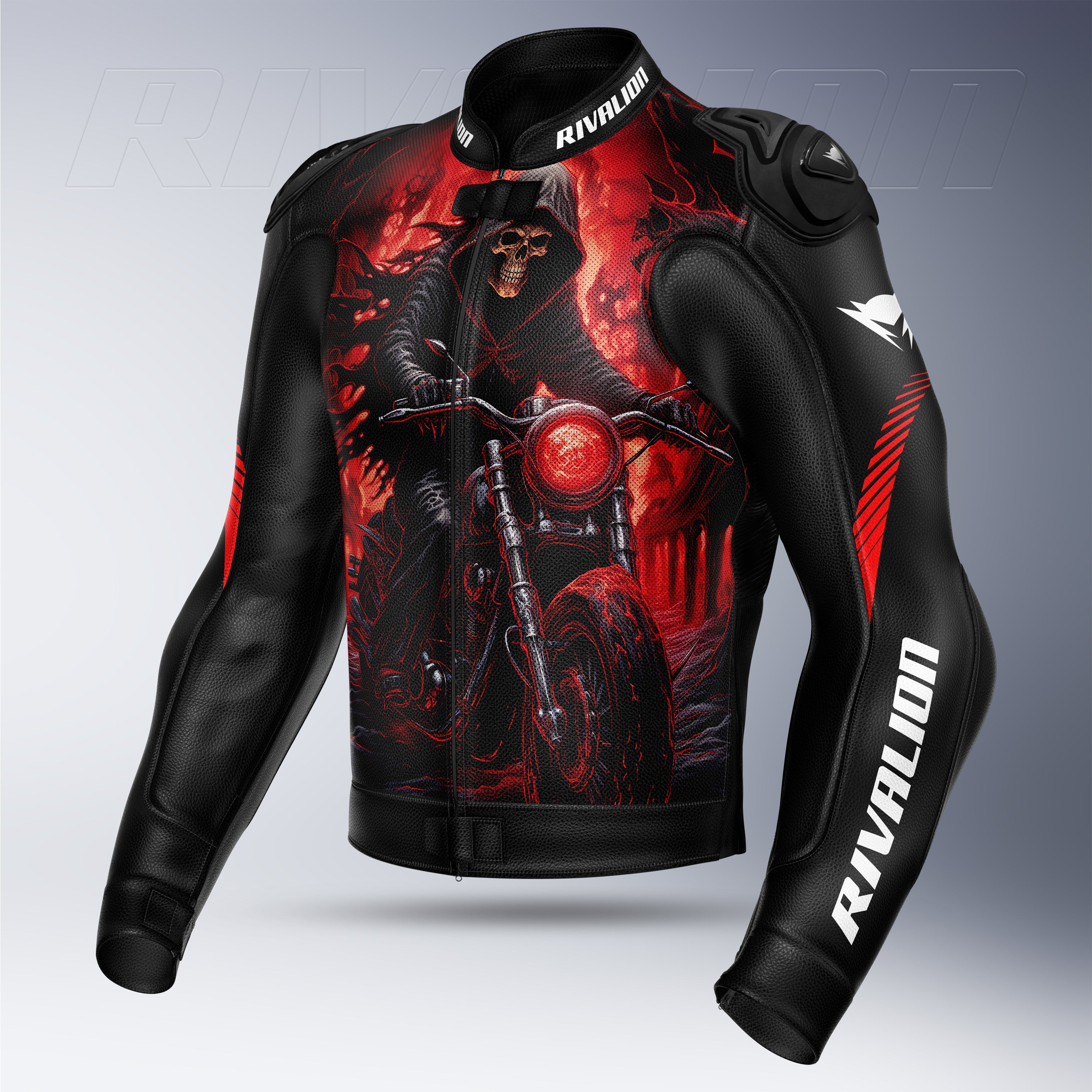 Skull Rider Thunder Moto Jacket