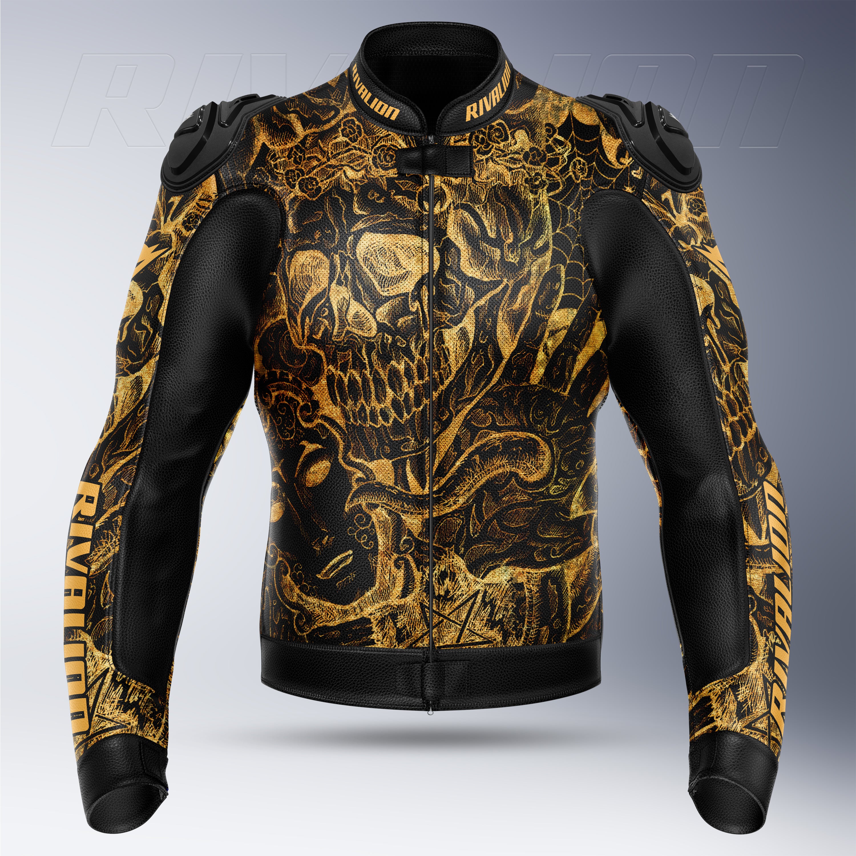 Crown of Bones Motorcycle Rider Jacket