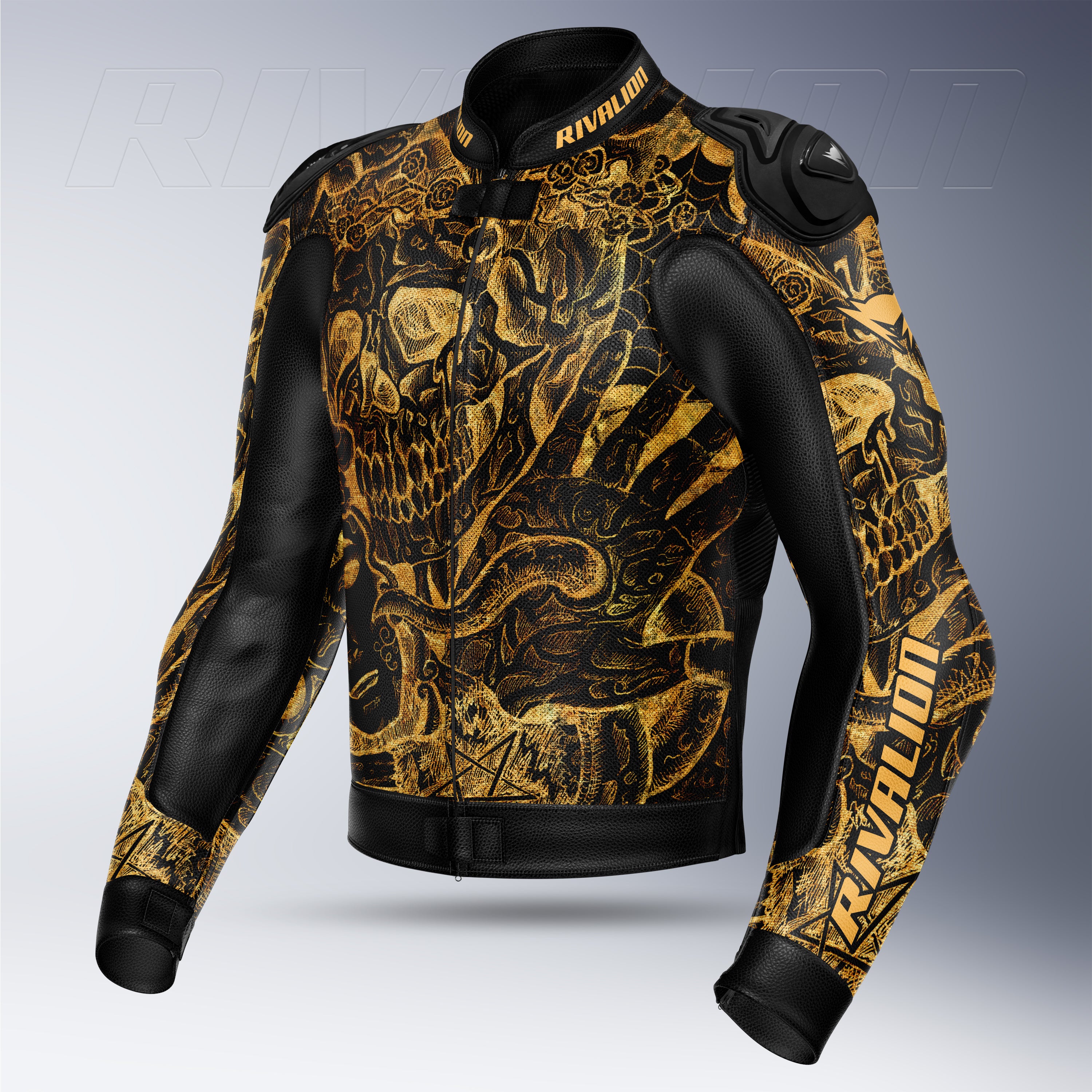 Crown of Bones Motorcycle Rider Jacket