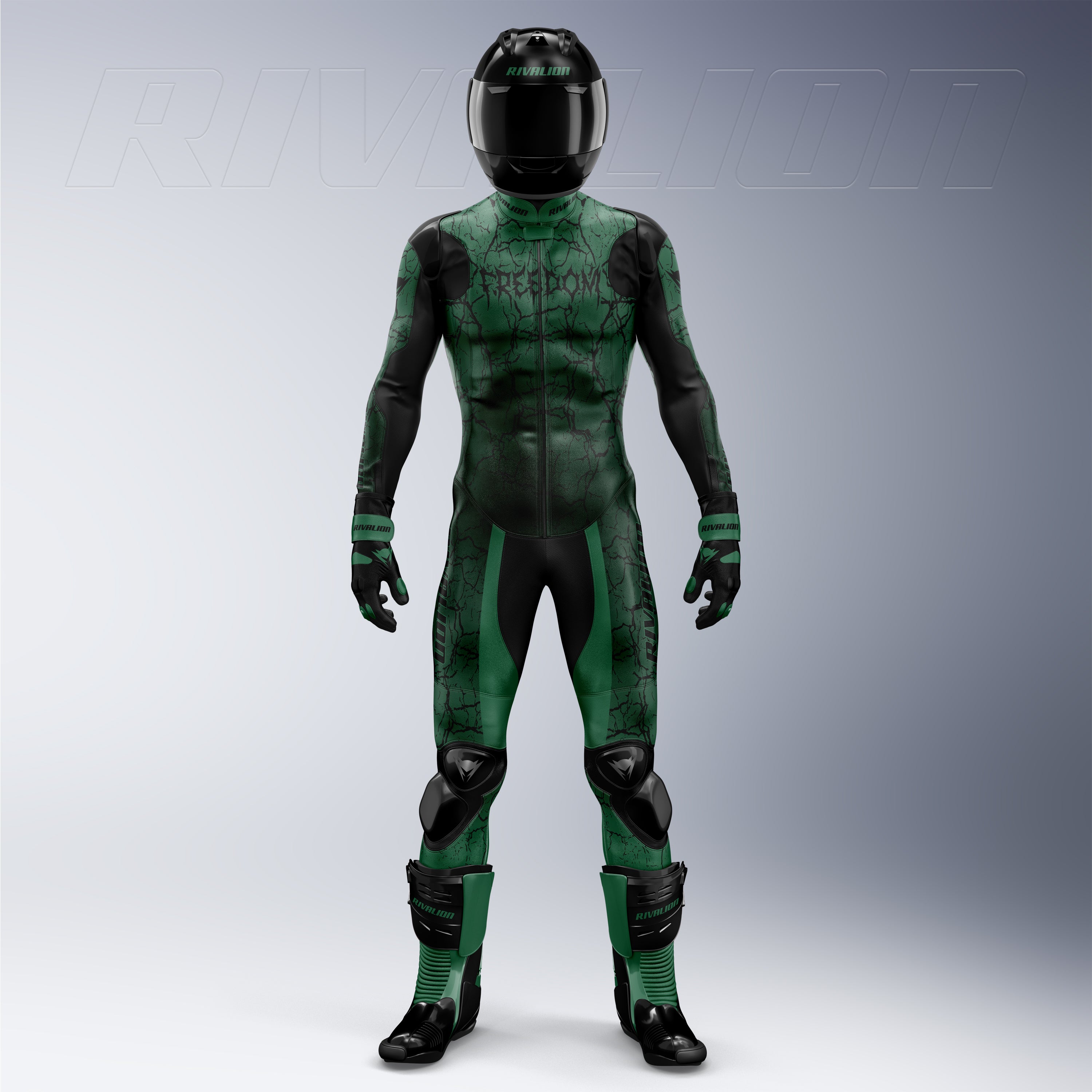 Freedom Crack Edition Leather Racing Suit