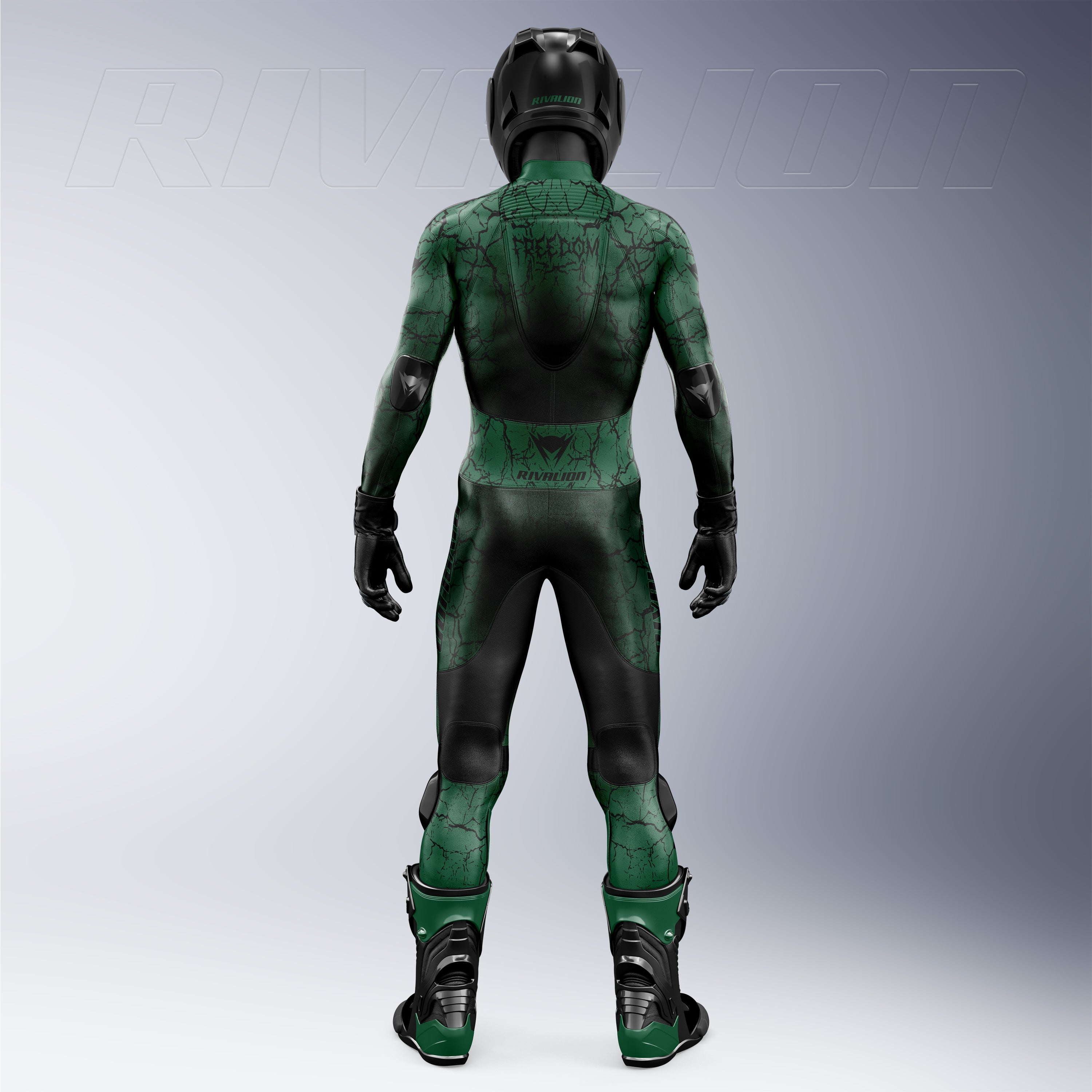 Freedom Crack Edition Leather Racing Suit