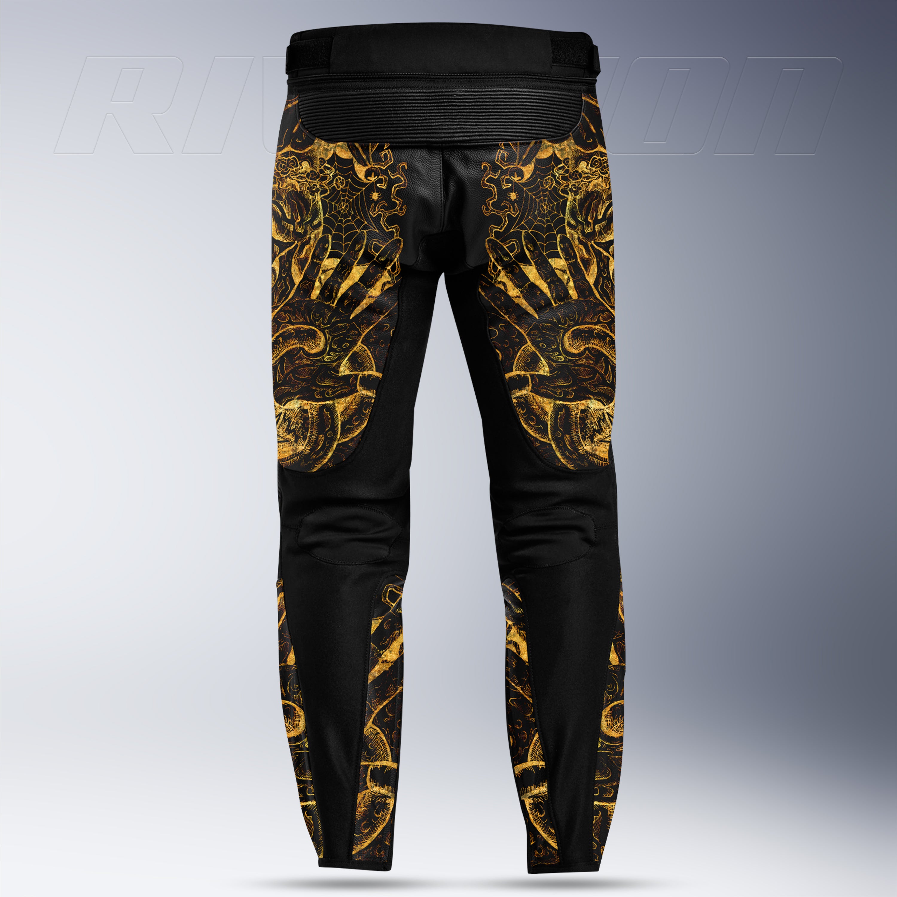 Skull Gold Signature Leather Pant