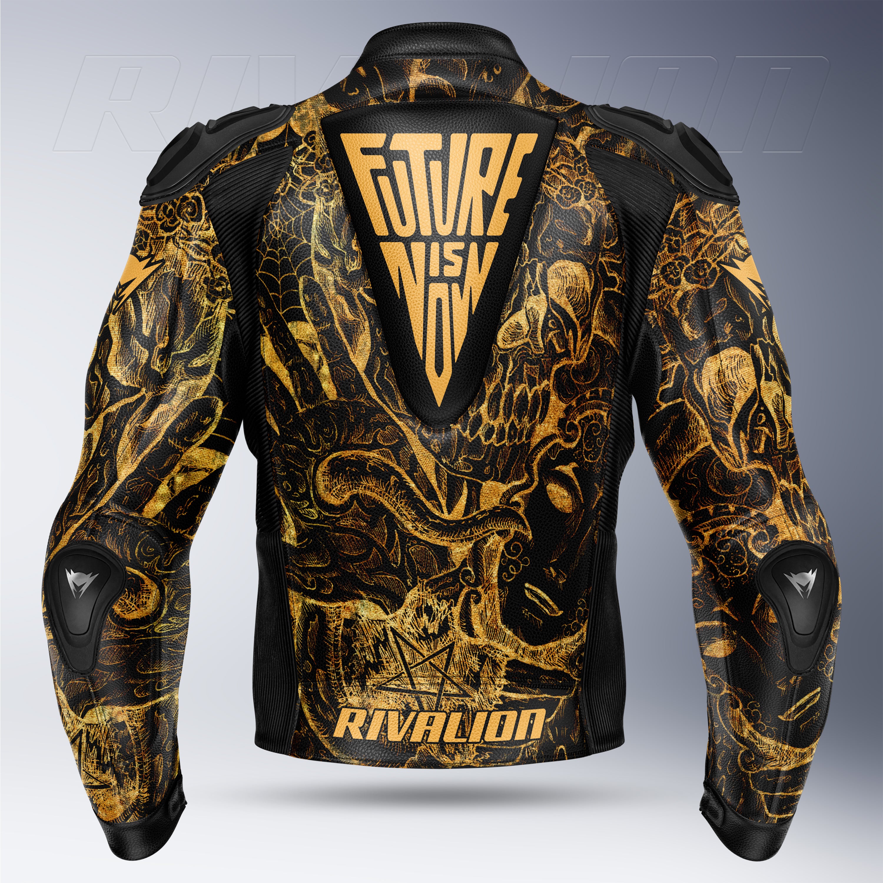 Crown of Bones Motorcycle Rider Jacket