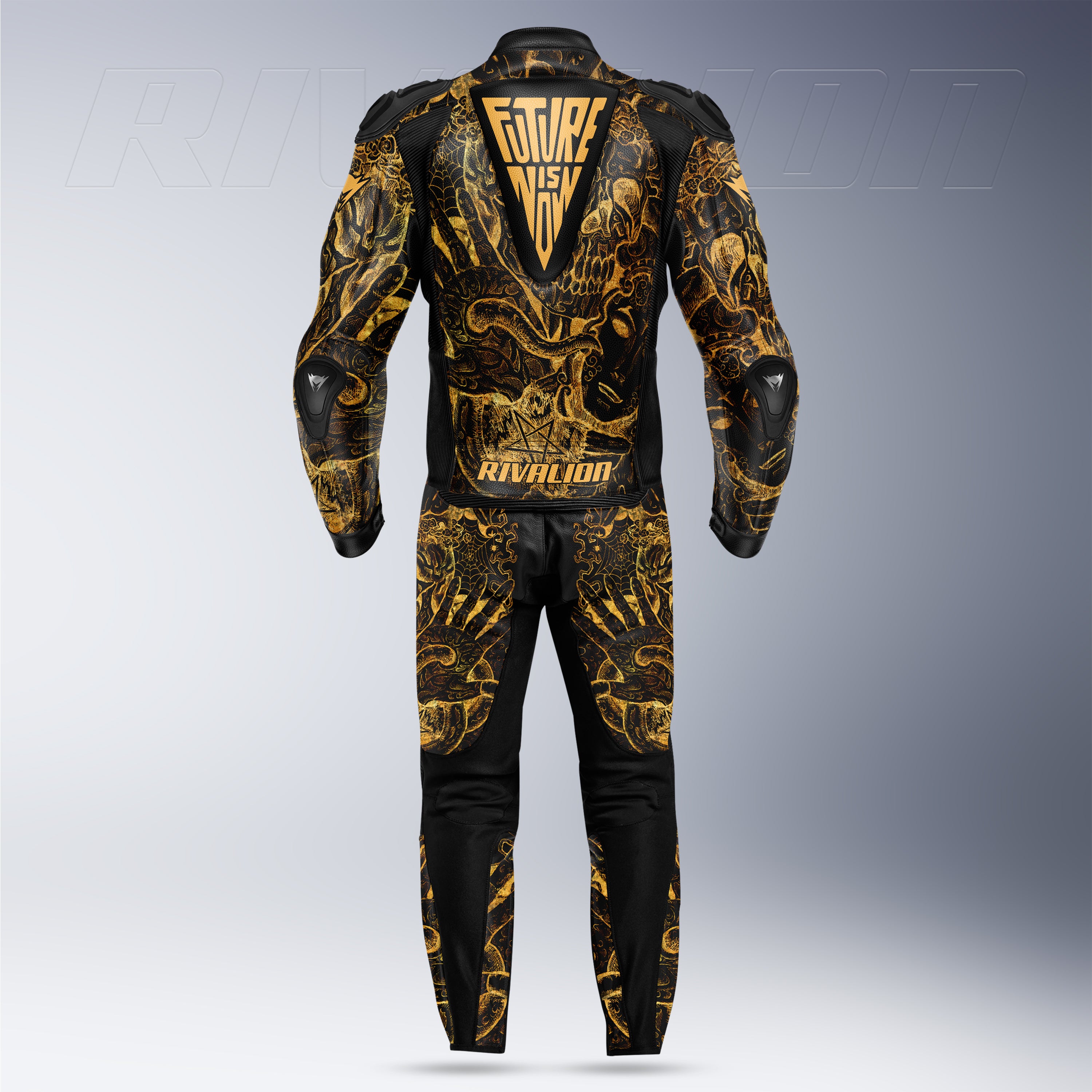Crown of Bones Motorcycle Rider Suit
