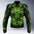 Green Crash Cult Skull Rider Jacket