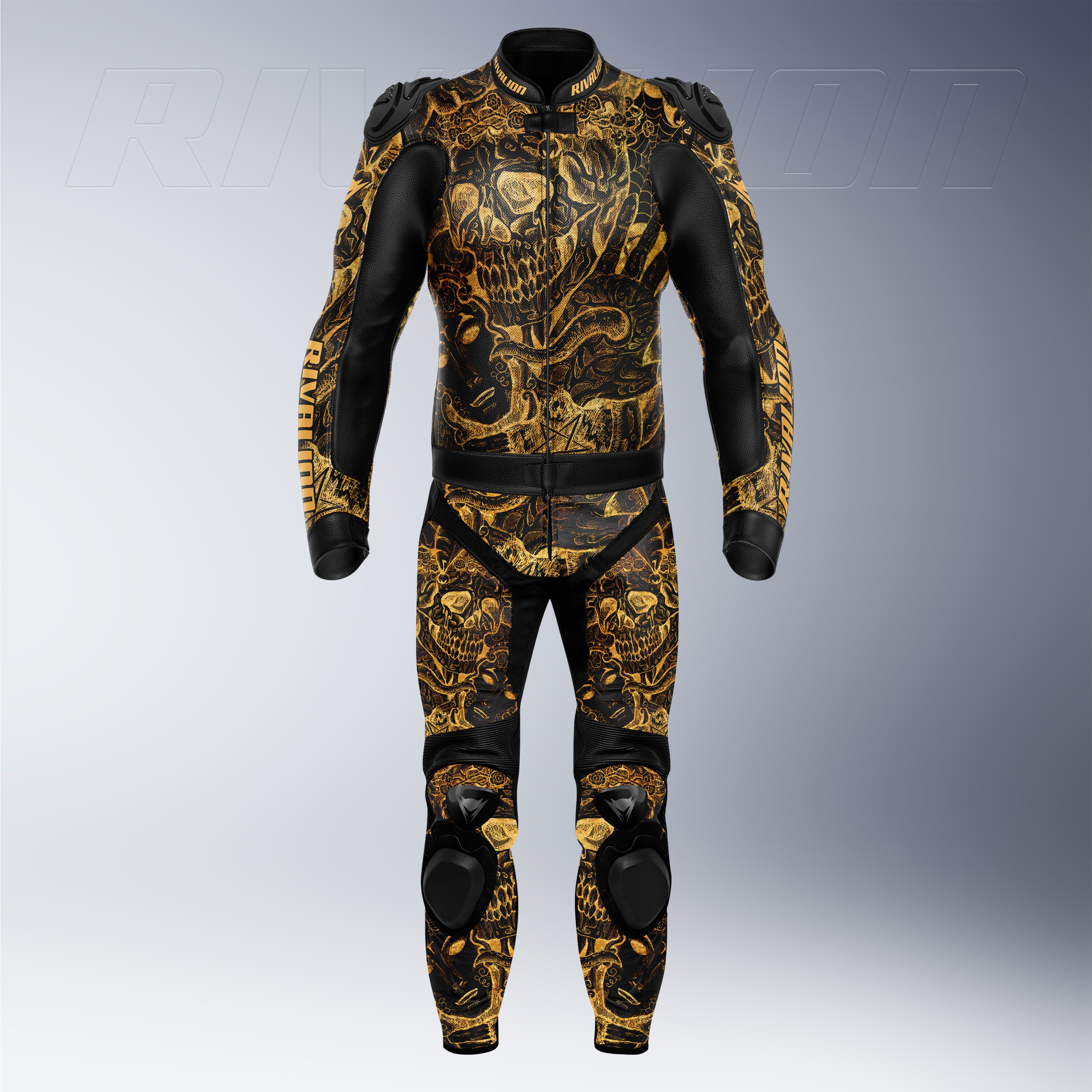 Crown of Bones Motorcycle Rider Suit
